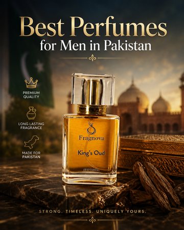 Fragnova King's Oud premium men's perfume, one of the best perfumes for men in Pakistan